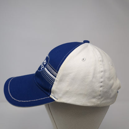 Bud Light Strapback Baseball Cap Blue One Size Adjustable Embroidered 6 Panel