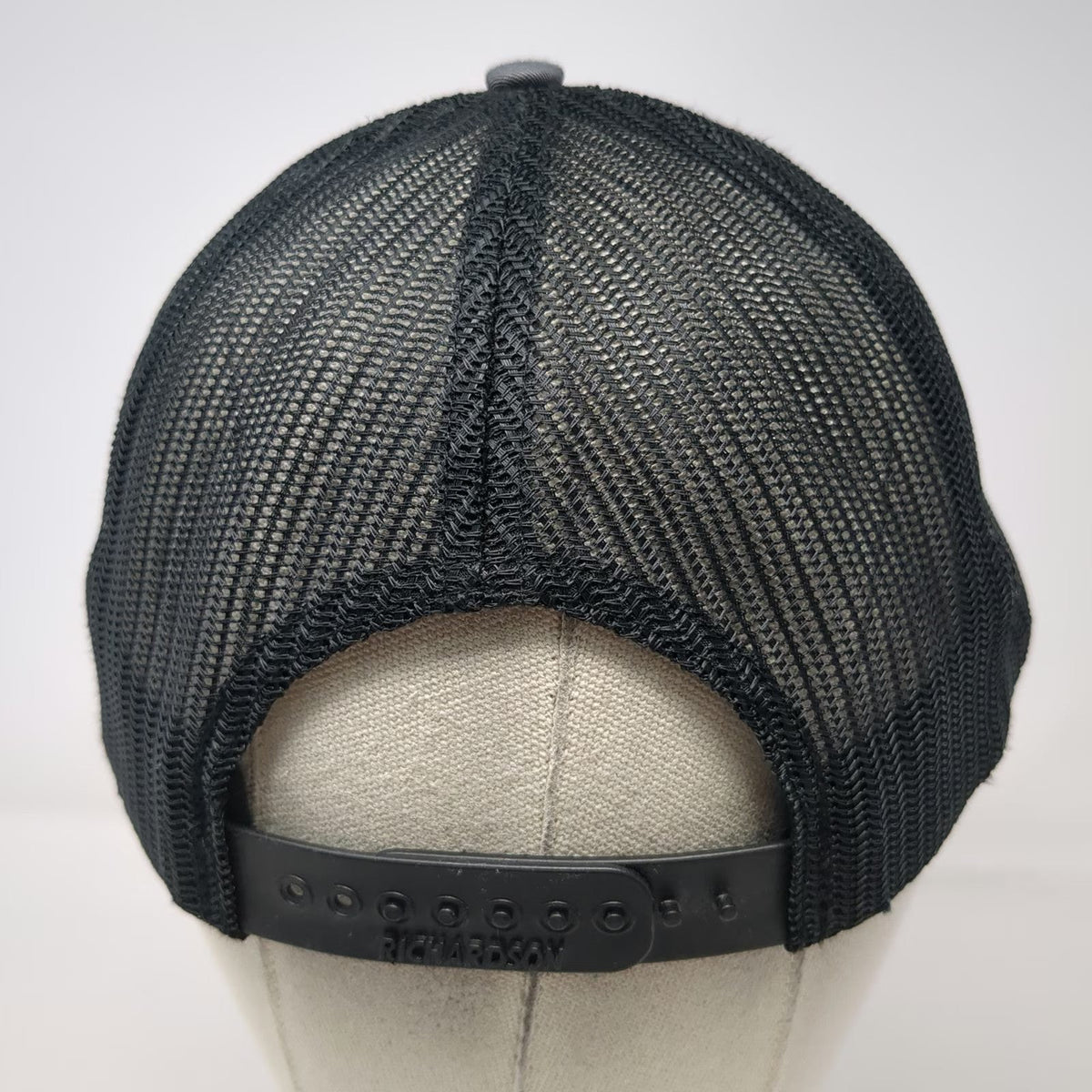 Richardson Trucker Hat Gray One Size 360 Ranch Boar Logo Mesh Snapback 112