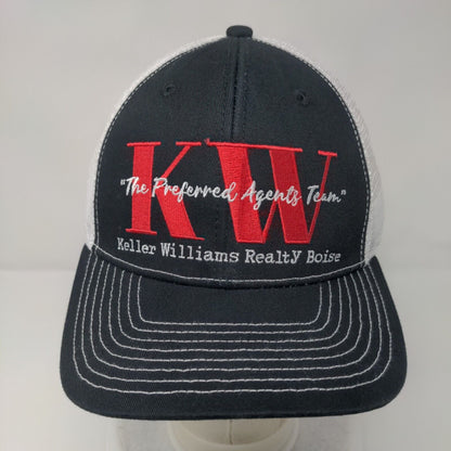 Keller Williams Realty Boise Snapback Mesh Back Trucker Hat Black One Size