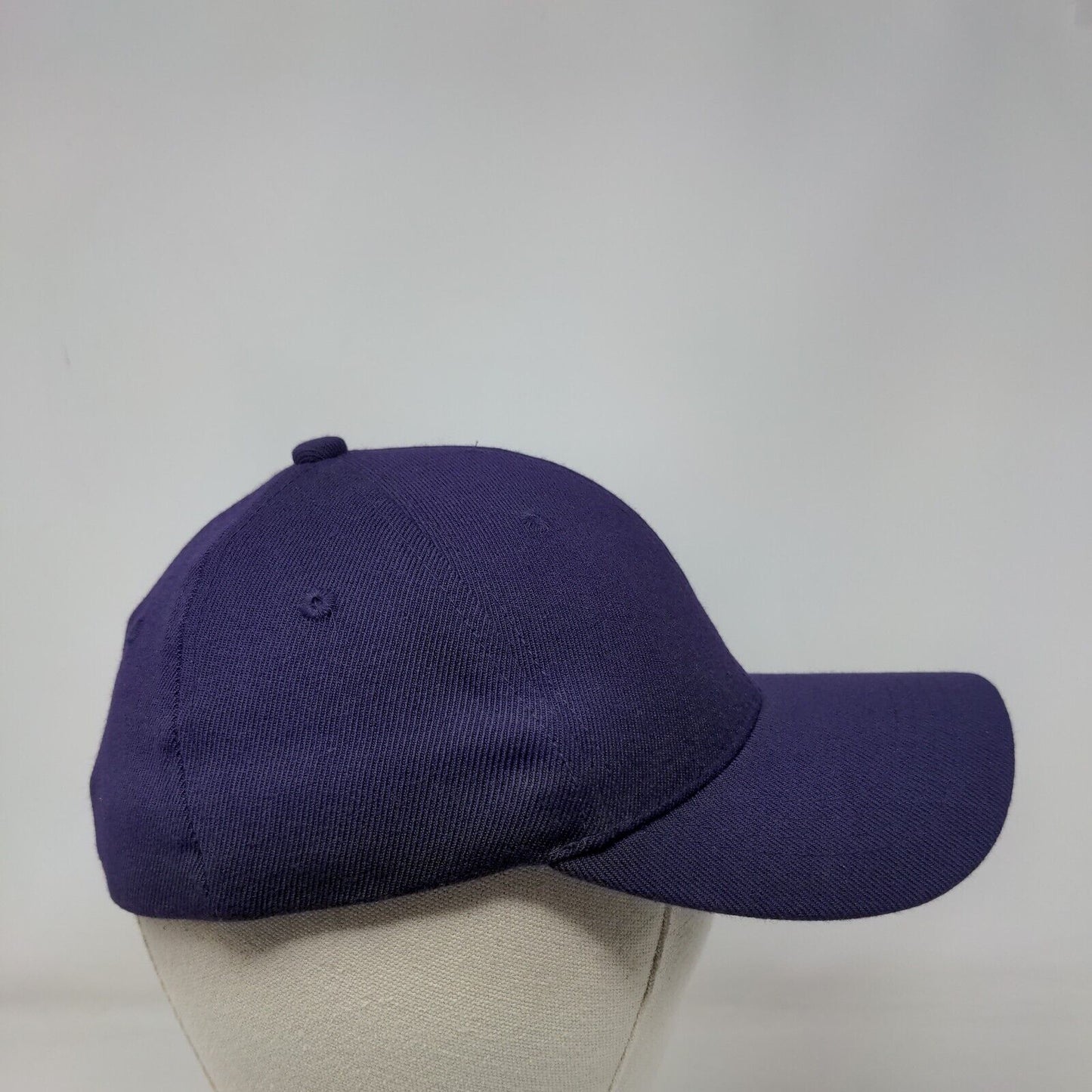 VKM Since 1916 Fitted Hat Purple S/M 10-Eighty Vented Holes 6 Panel Blank