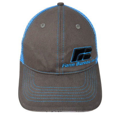 Farm Bureau Ins Strapback Trucker Hat Multicolor OS Adjustable Mesh Buck's Bags