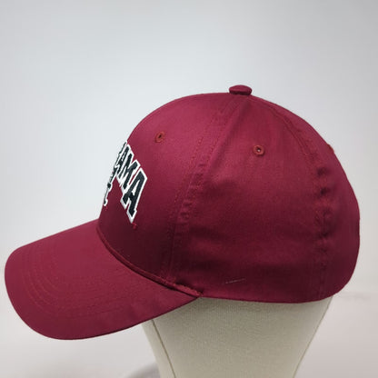 Captivating Headgear Alabama Crimson Tide NCAA Red One Size Cap Strapback Logo A
