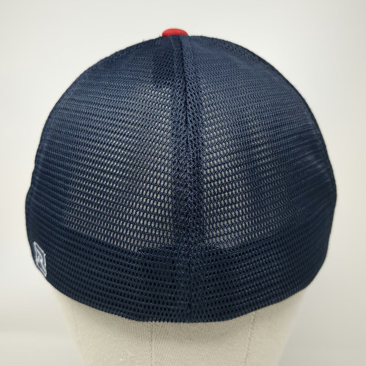 Richardson Baseball Cap Blue Red Size M PVSC United Soccer Mesh Performance Hat