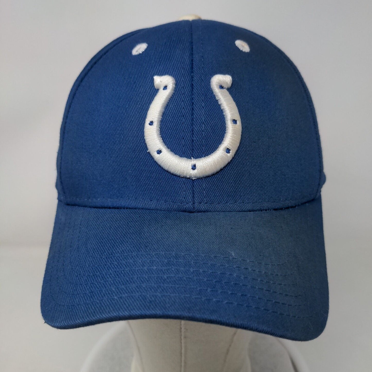 NFL Team Apparel Indianapolis Colts Strapback Hat Boys Youth OSFA Embroidered