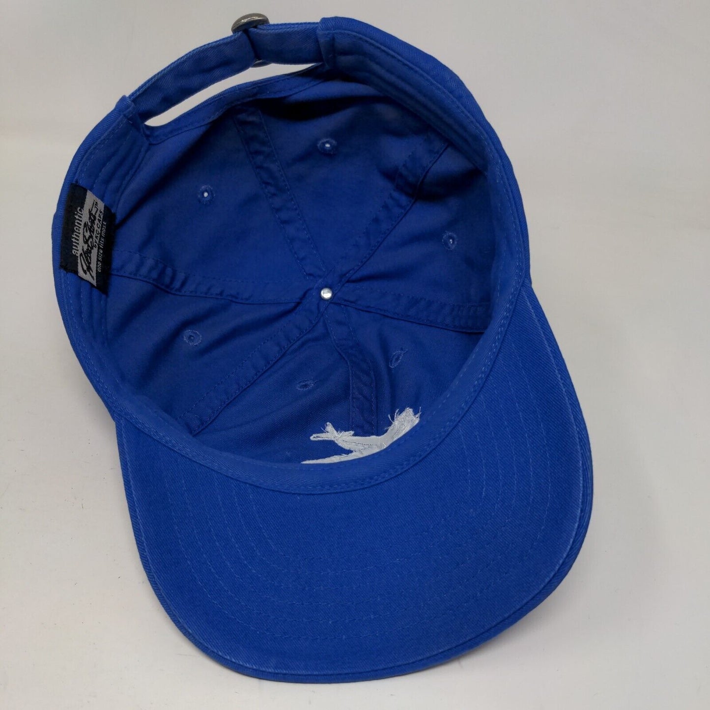 FlyLouisville.com Air Travel Made Easy Slideback Hat Blue One Size Embroidered