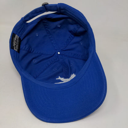 FlyLouisville.com Air Travel Made Easy Slideback Hat Blue One Size Embroidered