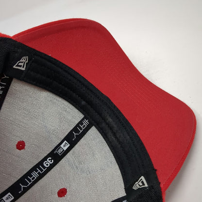 New Era NCAA Roadys Humanitarian Bowl Red Cap L Fleece Ear Flaps 39THIRTY Hat