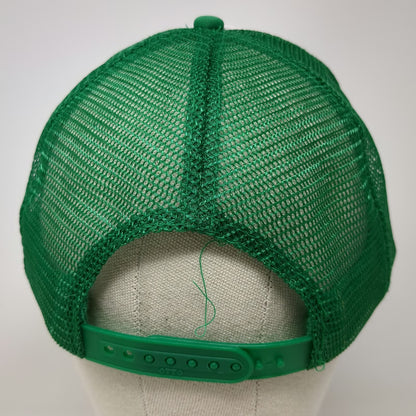 OTTO Trucker Hat Green One Size 10 Barrel Brewing Co Mesh Foam Rope Graphic