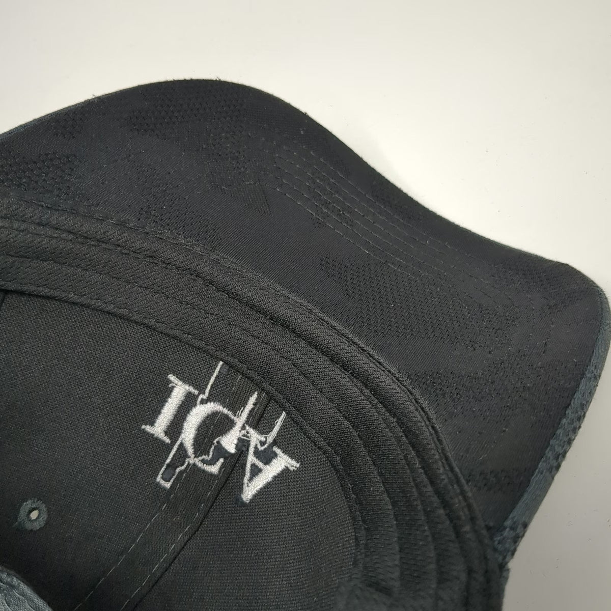 Imperial Snapback Black Gray One Size Idaho Golf Association Camo Logo Hat