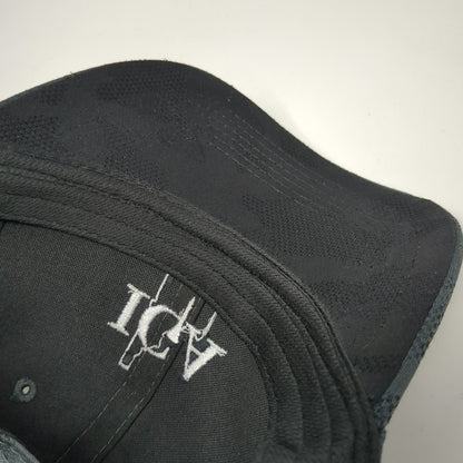 Imperial Snapback Black Gray One Size Idaho Golf Association Camo Logo Hat