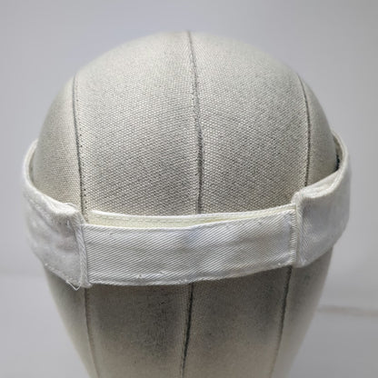 Toppers Marriott Maui Ocean Club White One Size Visor Hat Vacation Resort Whale