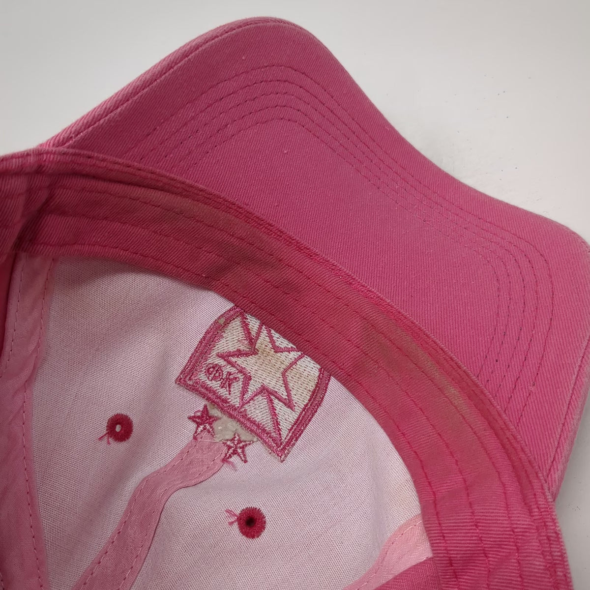FK Crvena Zvezda Baseball Cap Pink One Size Red Star Belgrade Slideback Hat