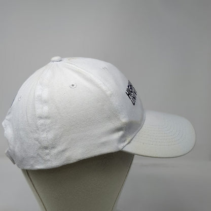 High Point University Baseball Cap White One Size Purple Mascot Strapback Hat