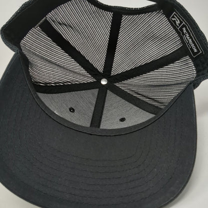 Richardson Trucker Hat One Size Boise Black Rifle AR-15 Gun Graphic Mesh Back