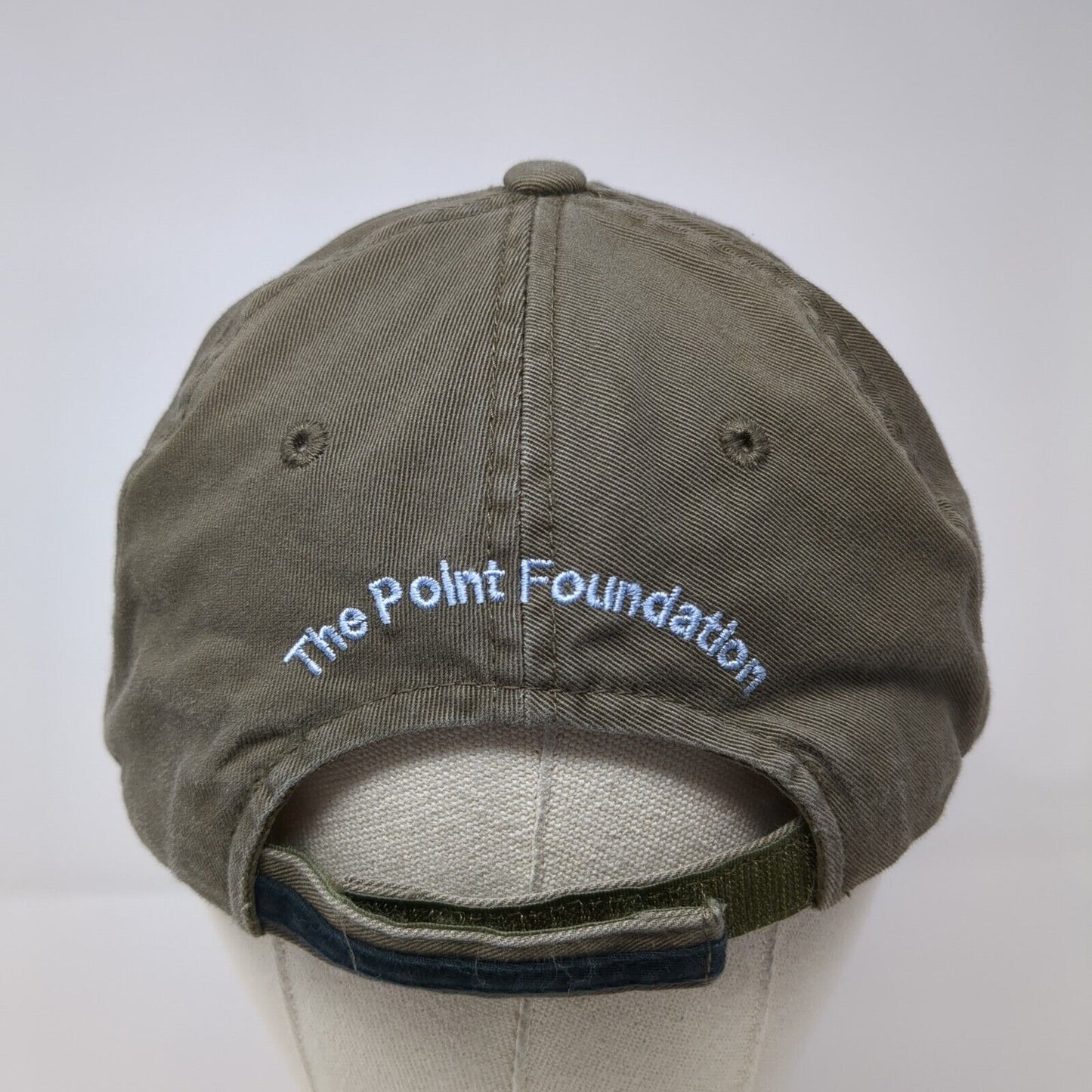 The Point Foundation Strapback Hat Brown One Size Adjustable Port Authority