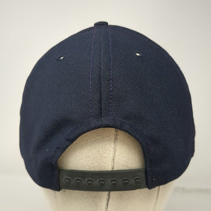 Cran Trends 5 Panel Blue One Size Snapback Hat USS Kitty Hawk CV-63 US Navy