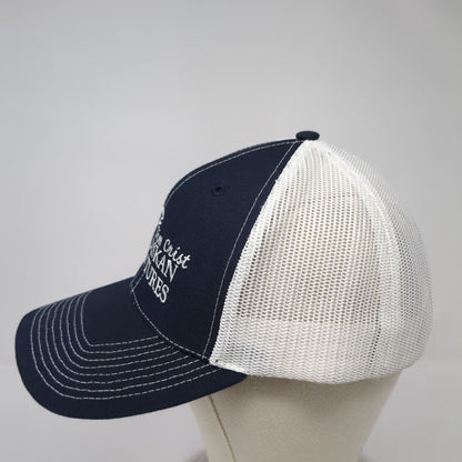 Tim Crist Alaskan Adventures Snapback Trucker Hat Blue OS Adjustable Richardson