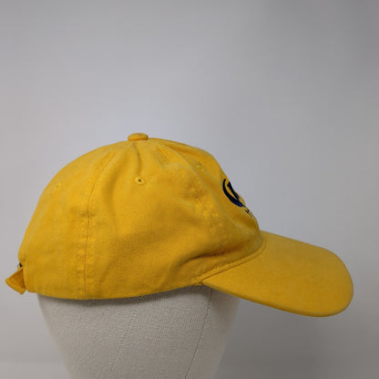Corona Puerto Progreso Mexico Slideback Hat Yellow OS Adjustable Embroidered