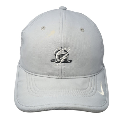 Nike Golf Strapback Hat Gray One Size Embroidered Logo Adjustable
