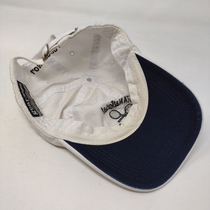 USTA National Father-Son Slideback Hat White One Size Longwood 14