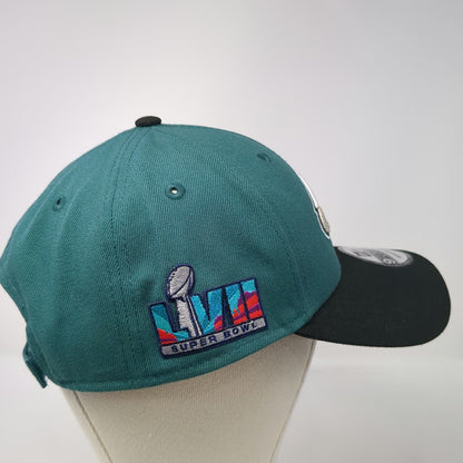Philadelphia Eagles NFL New Era Cap Green One Size Super Bowl LVII 9FORTY Hat