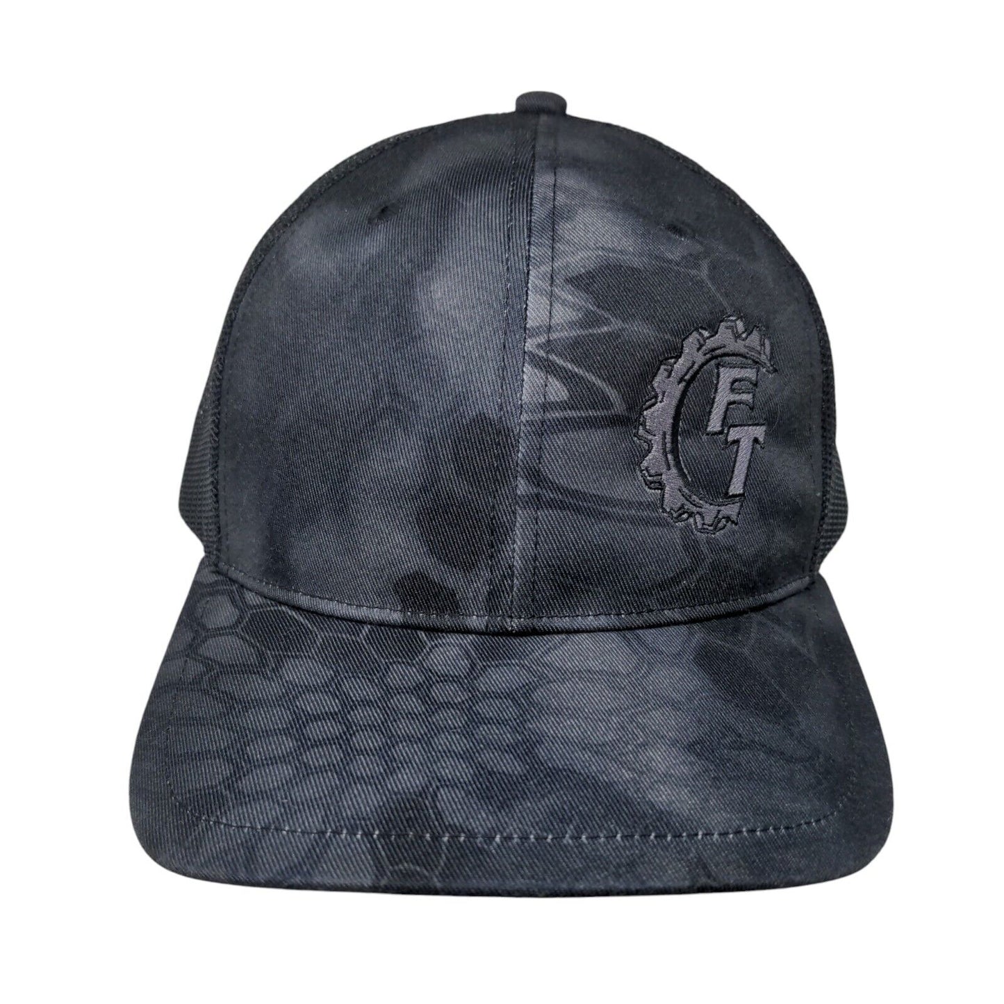 FT Snapback Mesh Back Trucker Hat Camo OSFA Embroidered Richardson