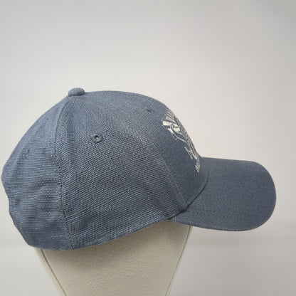 Squeeze In Breakfast & Lunch Snapback Hat Gray One Size Adjustable