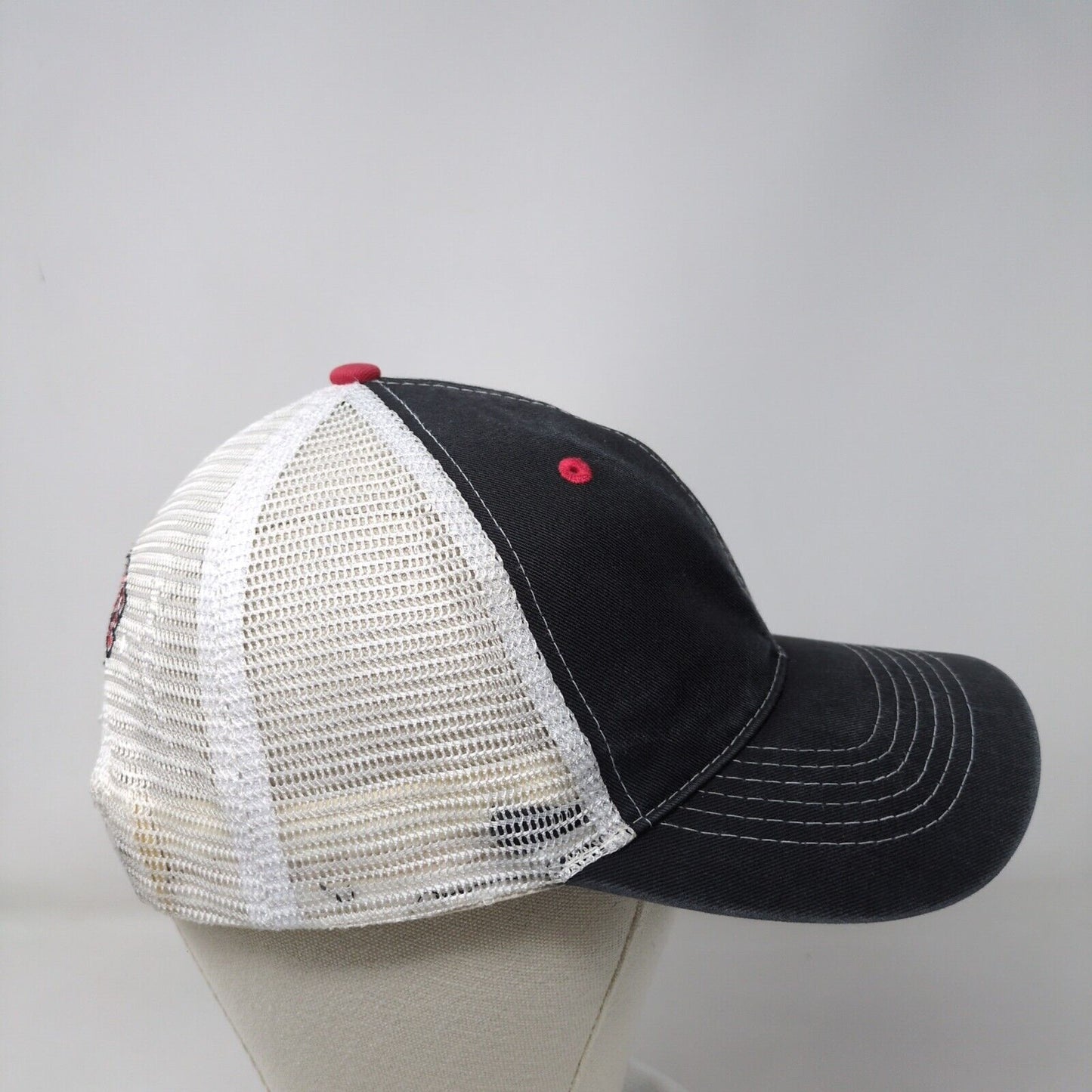 Sockeye Brewing Snapback Mesh Back Trucker Hat Black One Size Colorblock