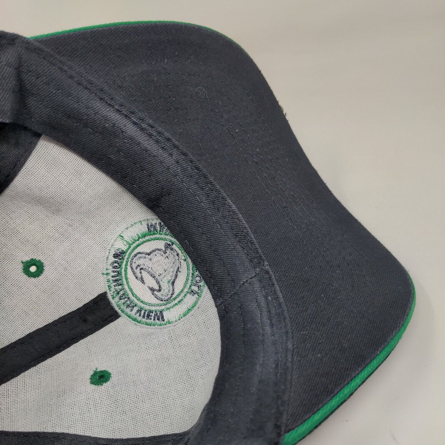 Mountain View Mavericks Golf Strapback Hat Black OS Adjustable Bucks Athletic