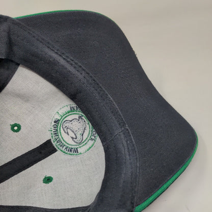 Mountain View Mavericks Golf Strapback Hat Black OS Adjustable Bucks Athletic