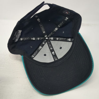 Seattle Mariners MLB New Era Baseball Cap Blue One Size Adjustable Strapback Hat