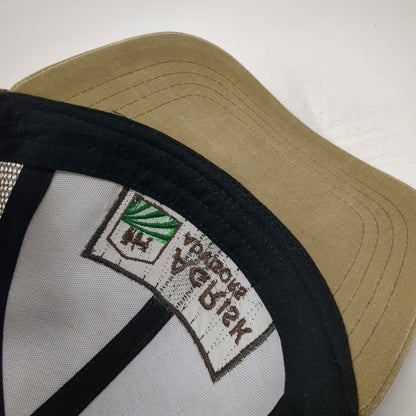 Ouray Baseball Cap Brown One Size Mesh Back Strapback AgRisk Advisors Patch Hat