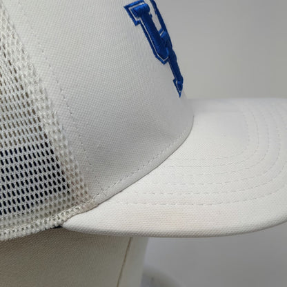 Nike Kentucky Wildcats NCAA Hat Cap White L Blue Mesh Back Dri-Fit Classic99