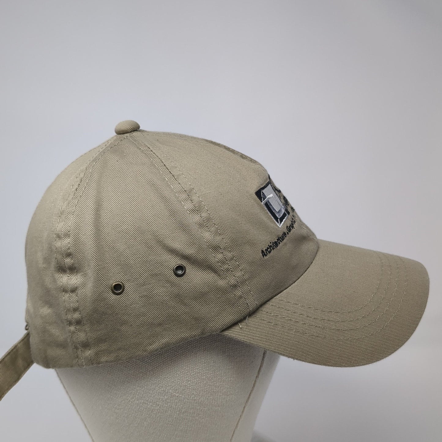 BCS Design Inc. Slideback Hat Brown One Size Adjustable Embroidered