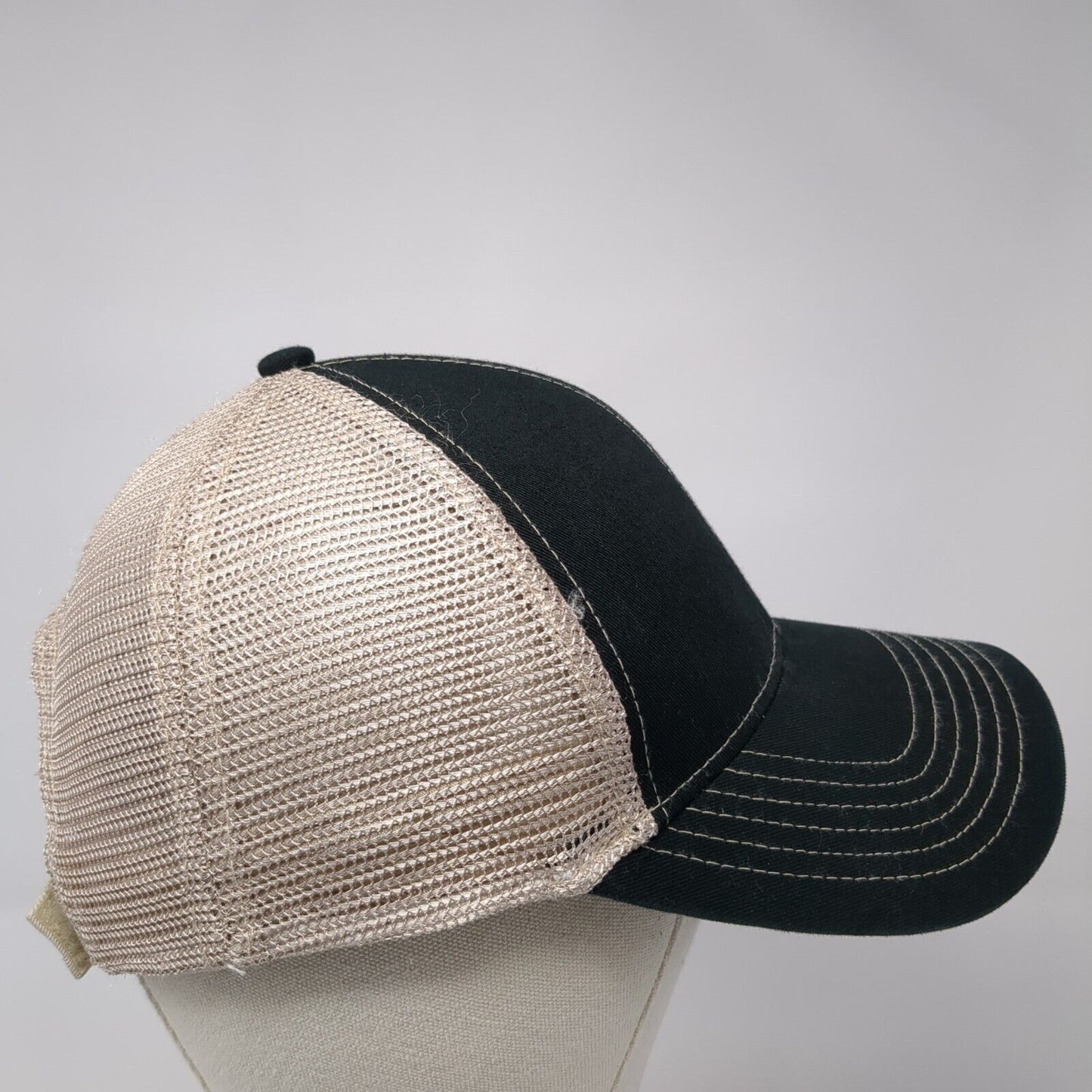 Foothills School Trucker Hat Black One Size Mesh Back Cap America