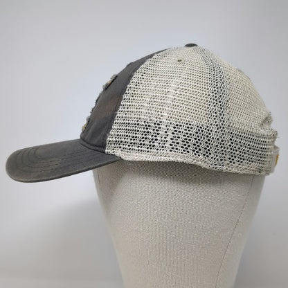 Hat Graphix 360 Baseball Cap Gray White Yellow One Size Mule Deer Foundation
