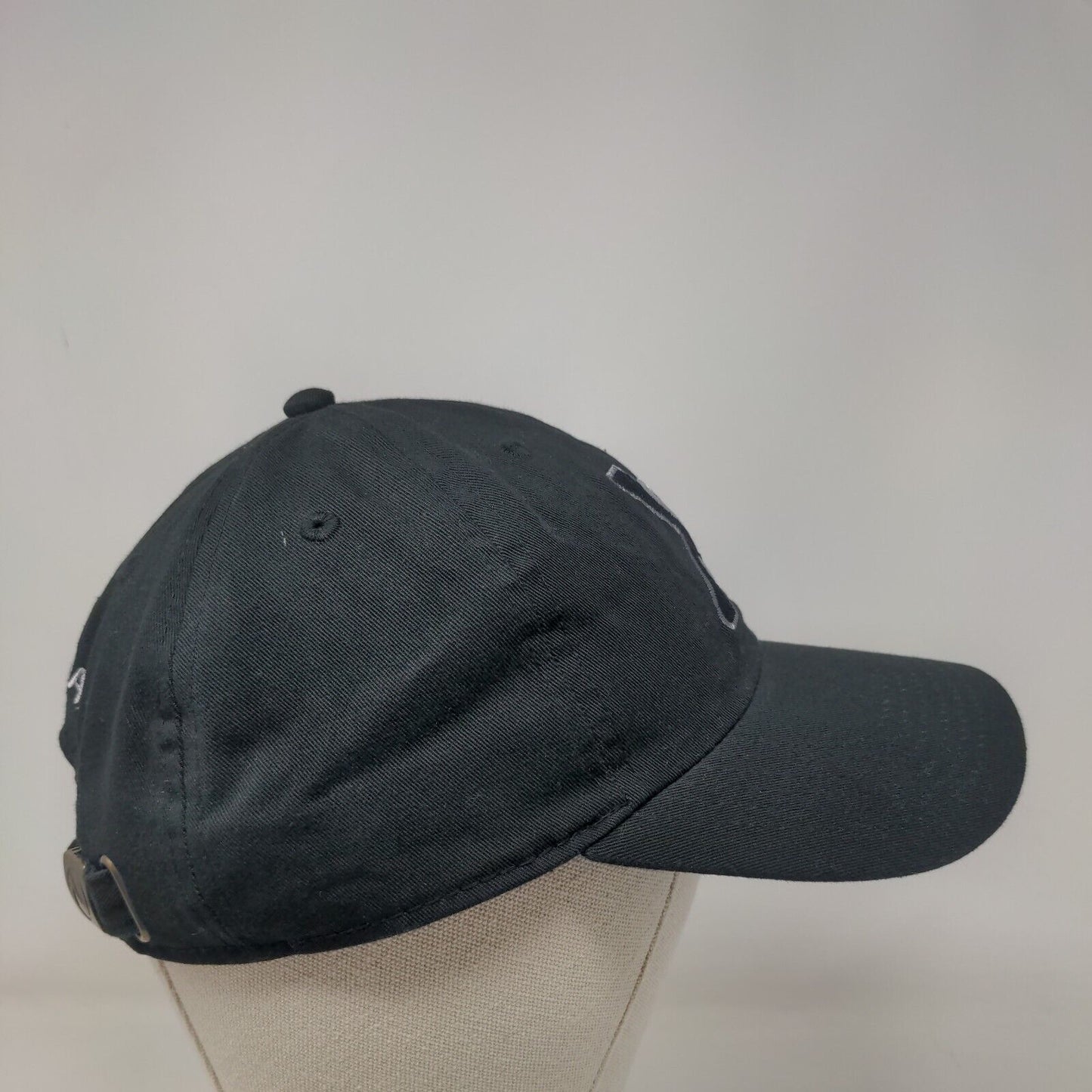Suforia Slideback Hat Black OSFA Embroidered Adjustable Newhattan