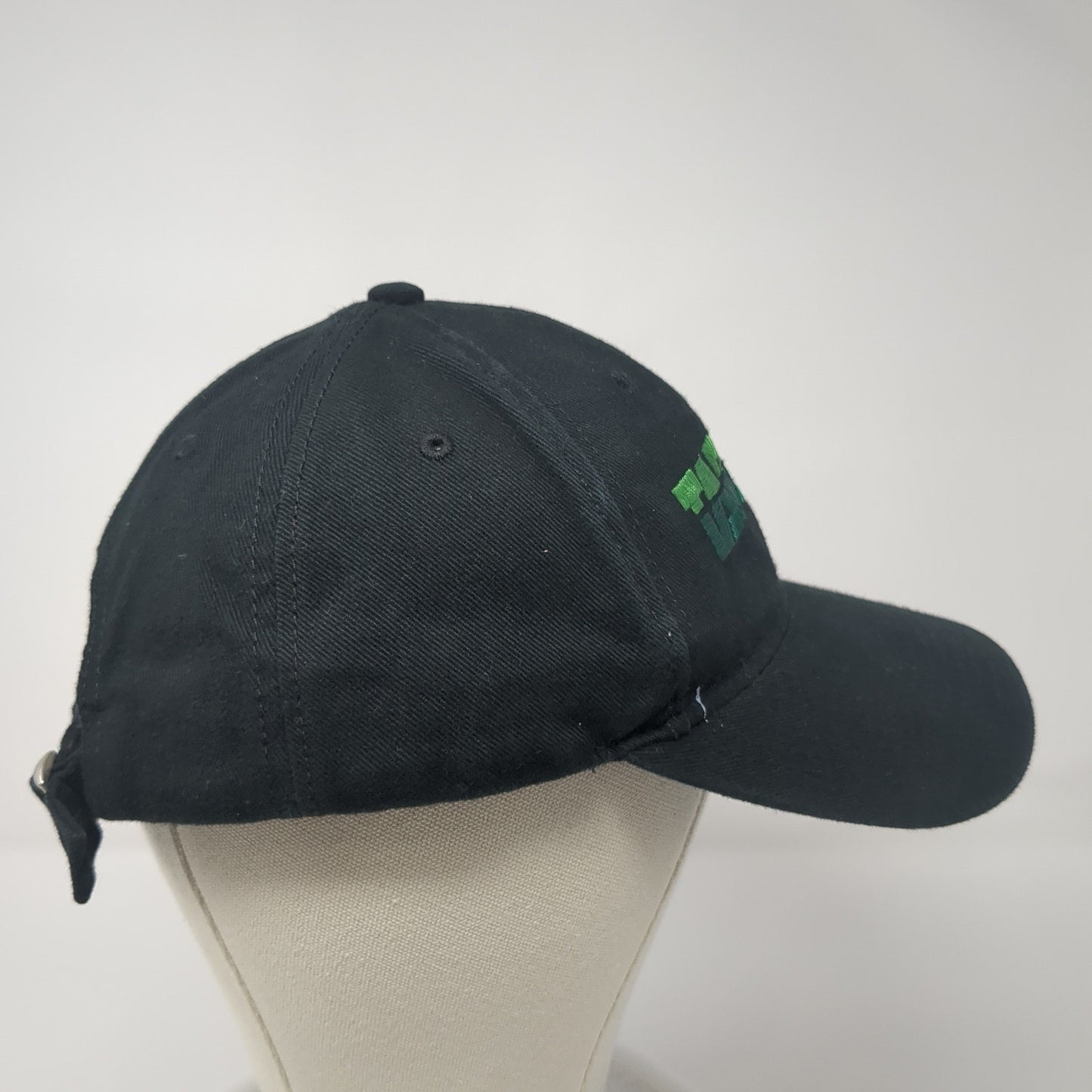 Tarlton Slideback Hat Black One Size Adjustable Embroidered Cap America
