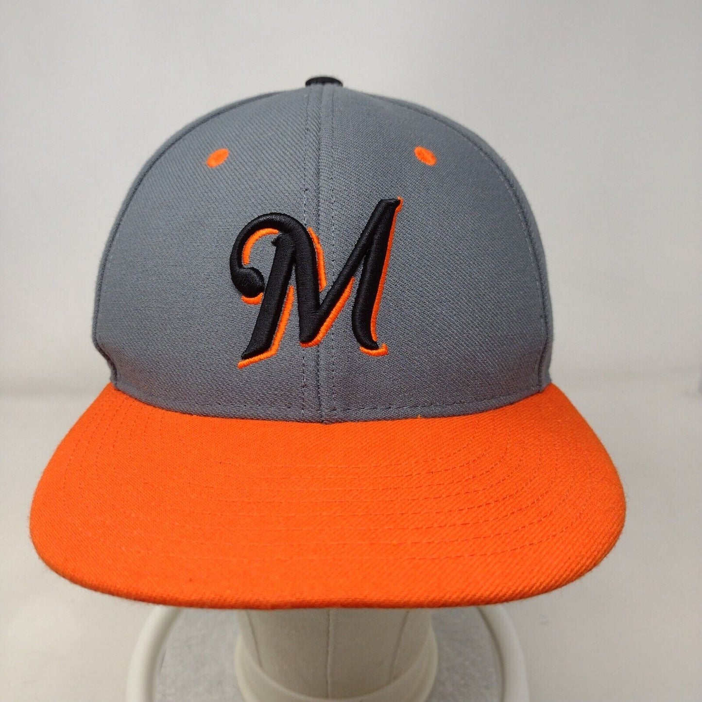 Letter M Fitted Hat Multi 7 1/4 Embroidered Colorblock Richardson Surge