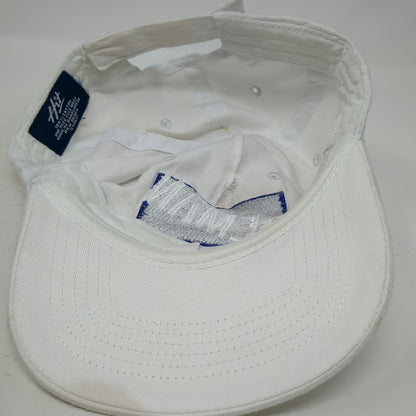 Hit 5 Panel White One Size Hat South Dakota Deman Graphic Strapback Adjustable