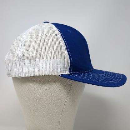 Richardson Trucker Hat Blue One Size Idaho Equine Hospital Horse Mesh Snapback