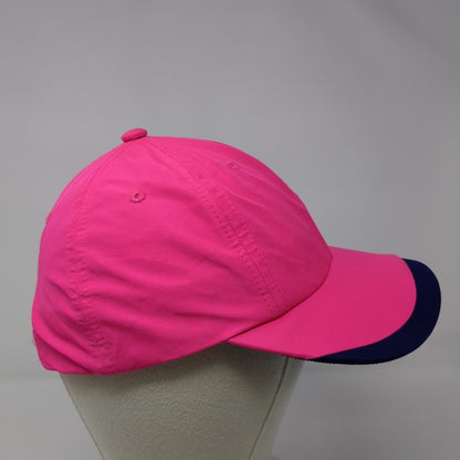 PUMA Strapback Hat Pink One Size Adjustable Embroidered Vented Holes Polyester