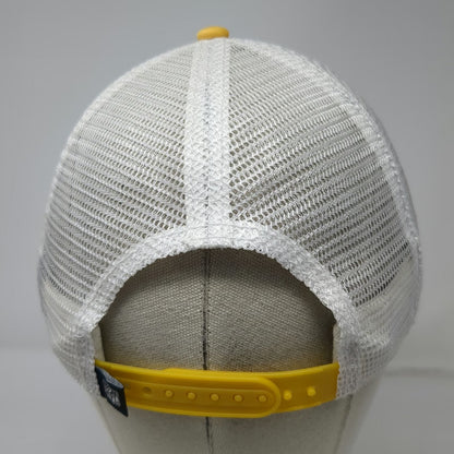 Green Bay Packers NFL Fanatics Trucker Hat White Gray Yellow OSFM Mesh Snapback