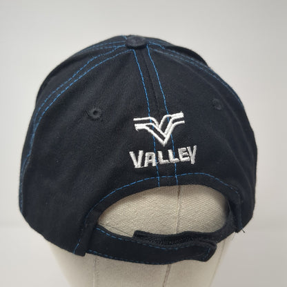 JTS Valley Baseball Cap Black OS Adjustable Embroidered 6 Panel 360 Apparel