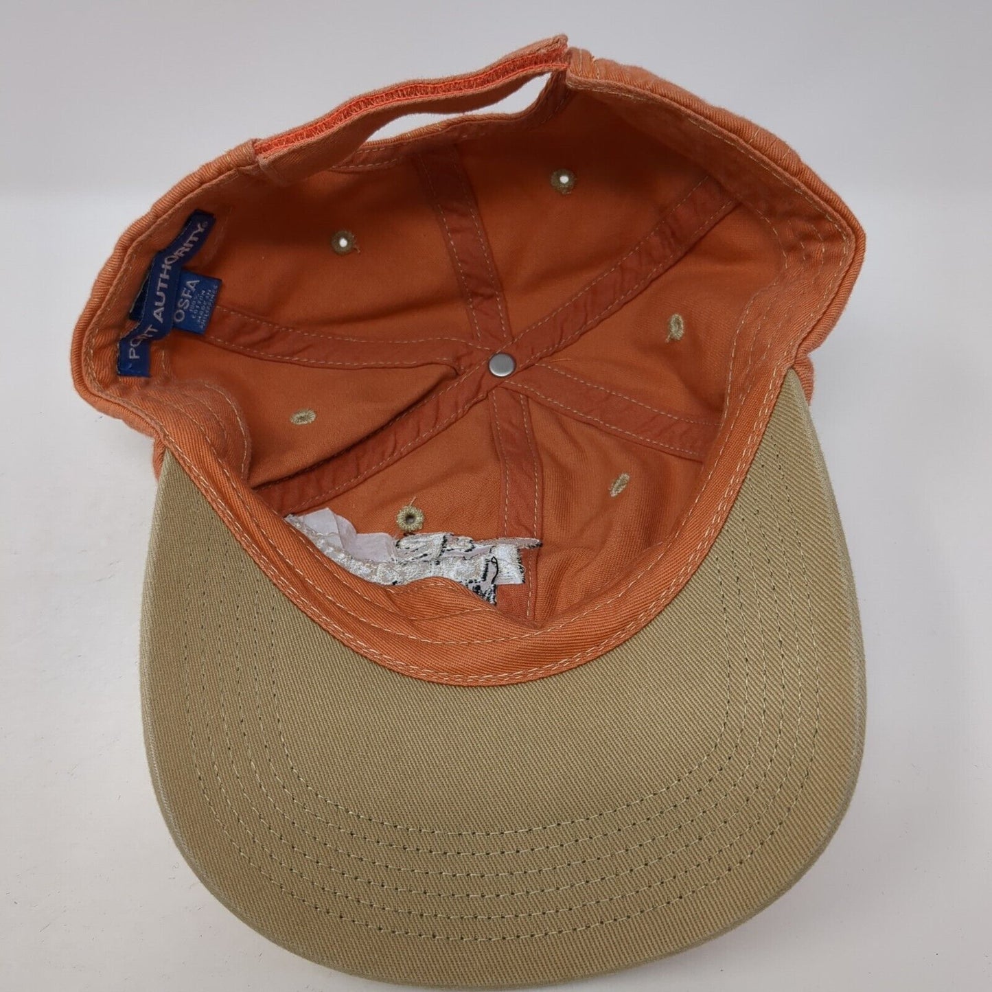 T&R Transportation Marsing Idaho Strapback Hat Orange One Size Port Authority