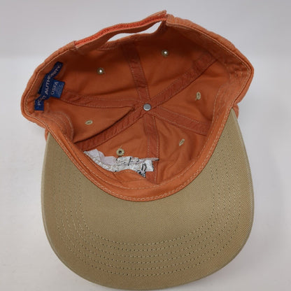 T&R Transportation Marsing Idaho Strapback Hat Orange One Size Port Authority