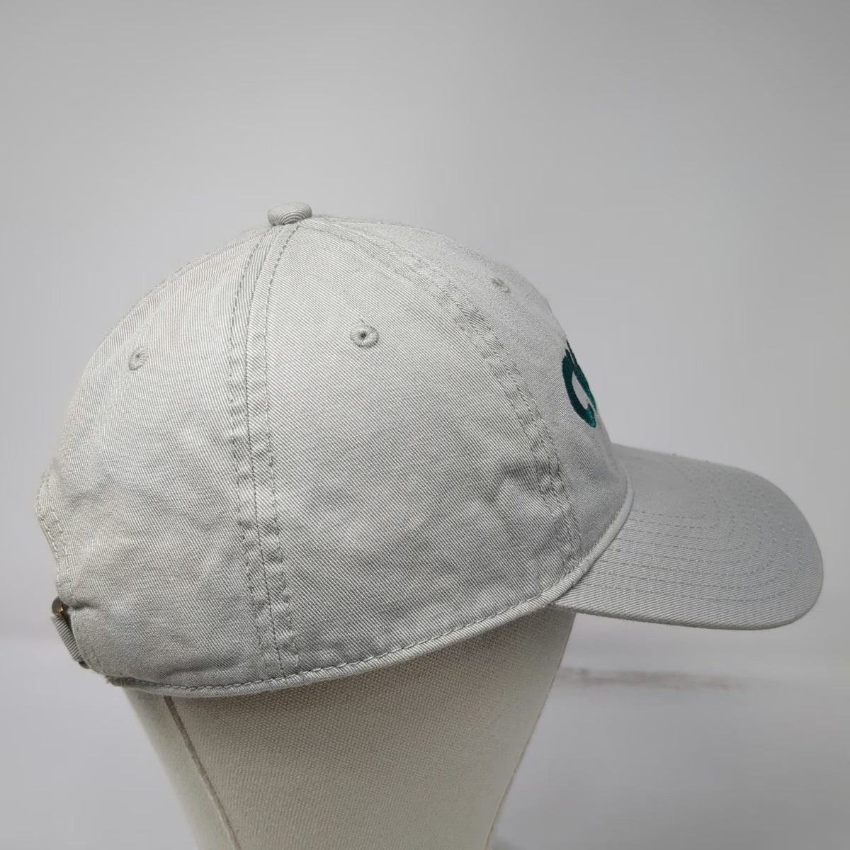 The Game Baseball Cap Gray One Size Slideback College of Western Idaho CWI Hat
