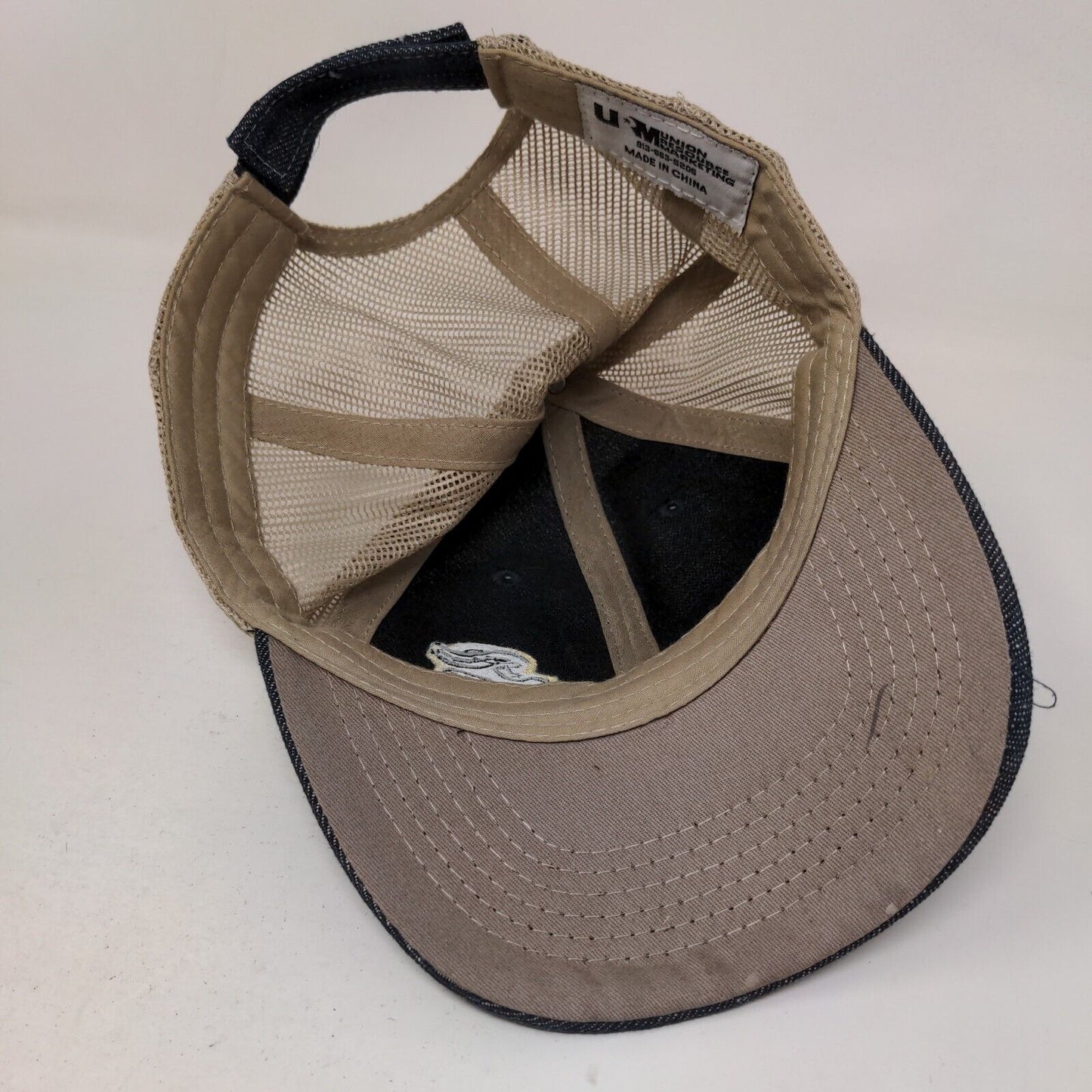 Panera Bread Strapback Mesh Back Trucker Hat Multi One Size Colorblock