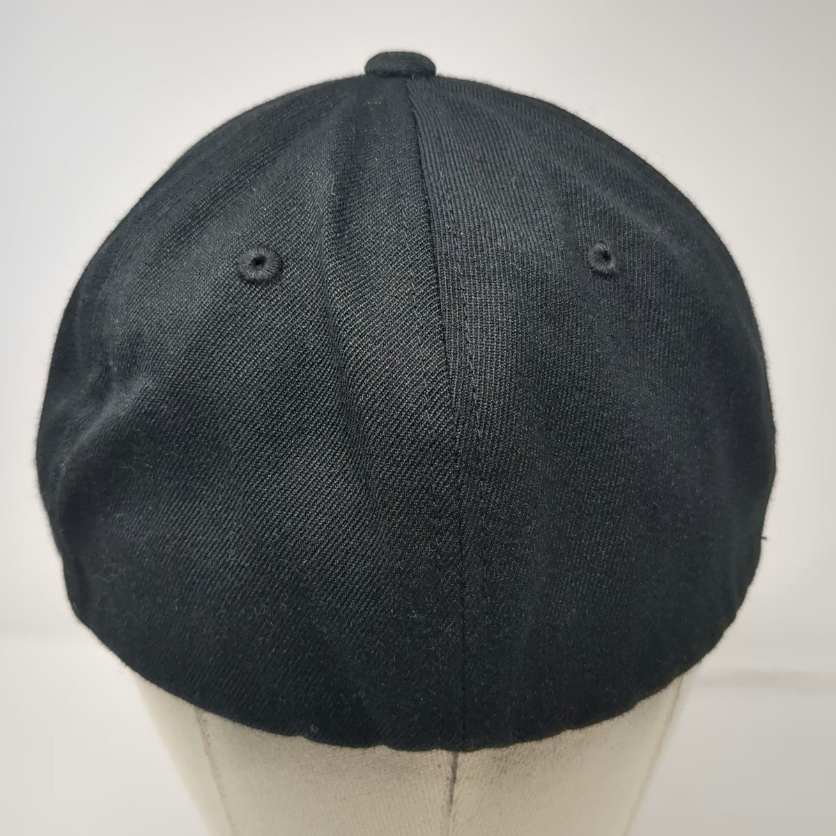 Branded Bills Fitted Hat Black XL Legacy Outdoors Leather Patch Flexfit Curved