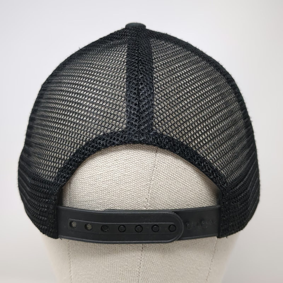 Buck's Bags Trucker Hat Black White Blue One Size Mesh Snapback Southwest Patch